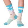 K.Bell Kid's Unicorn Mermaid Crew Sock
