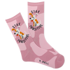 K.Bell Women's Stay Pawsitive Crew Sock