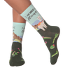 K.Bell Women's No Probllama Crew Socks