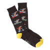 K.Bell Men's Traveling Dogs Crew Sock